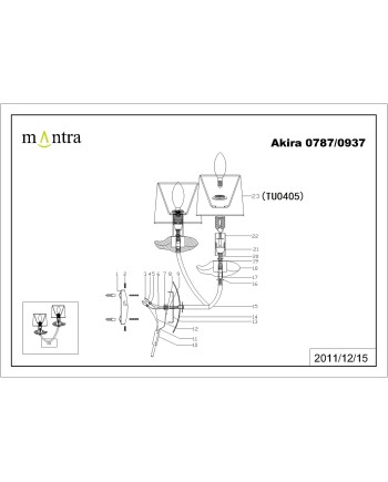 ***OFER/DES*** AKIRA*B* APLIQUE 2L